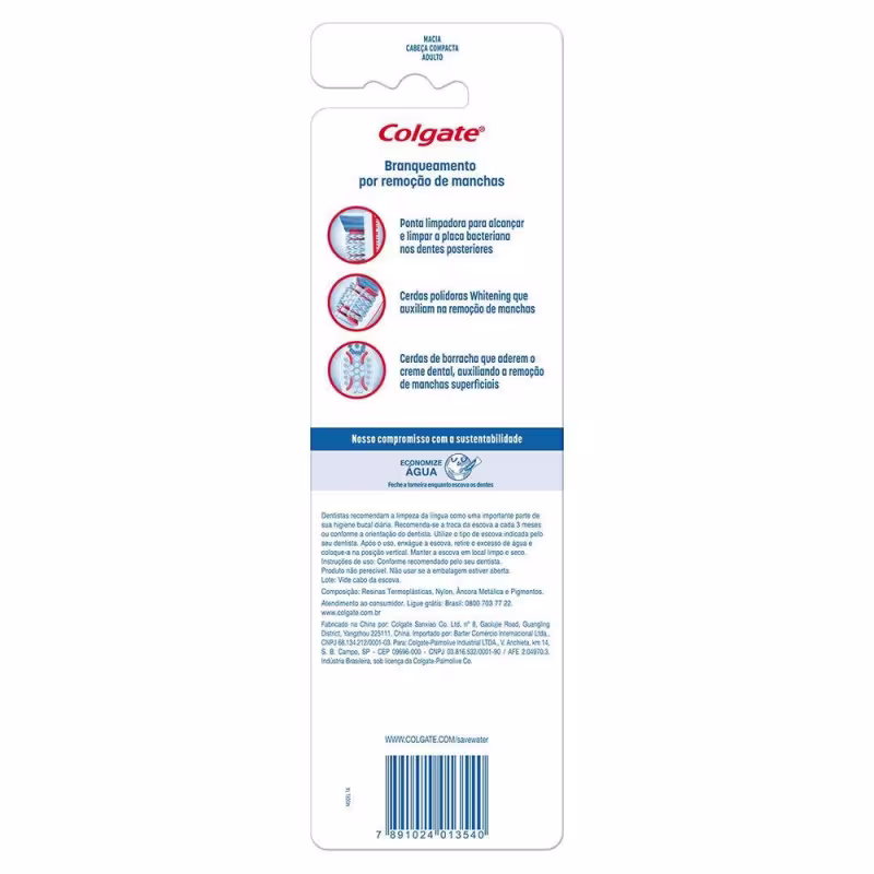 Colgate Whitening - Escova de Dente (2 unidades)