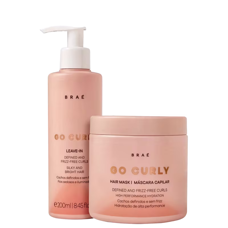 Kit Braé Go Curly Glow Duo (2 Produtos)