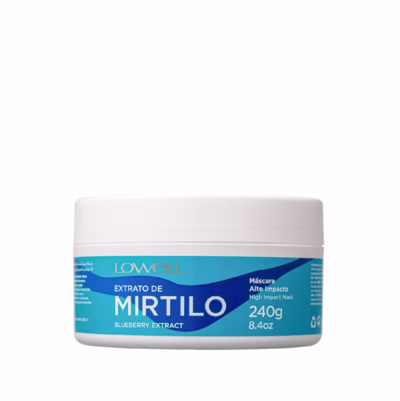 Kit Lowell Extrato de Mirtilo Home Care Mágica Disciplinante (4 Produtos)