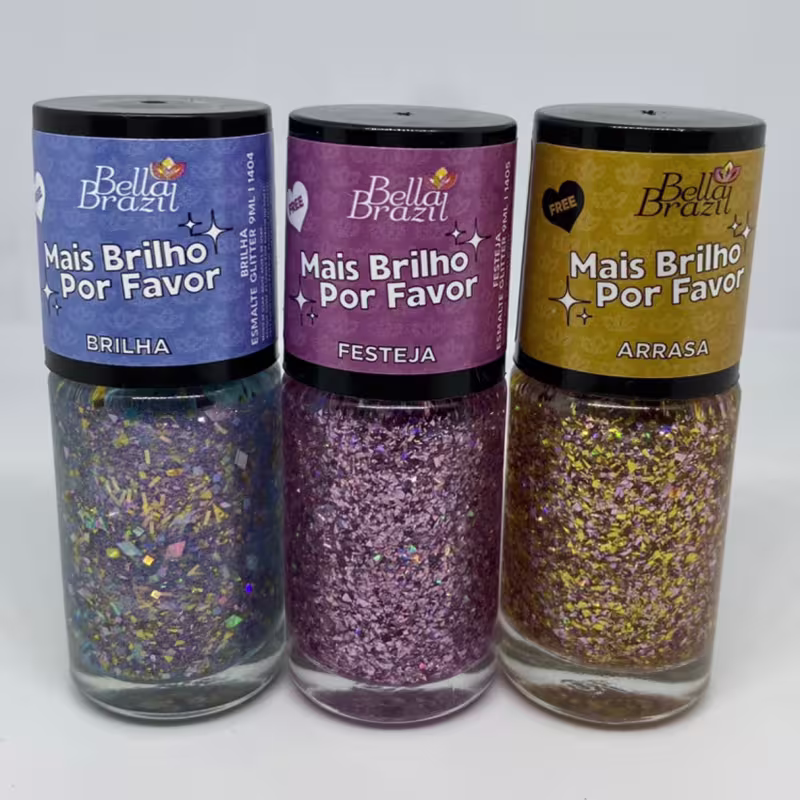Kit Bella Brazil Mais Brilho Por Favor (3 Produtos)