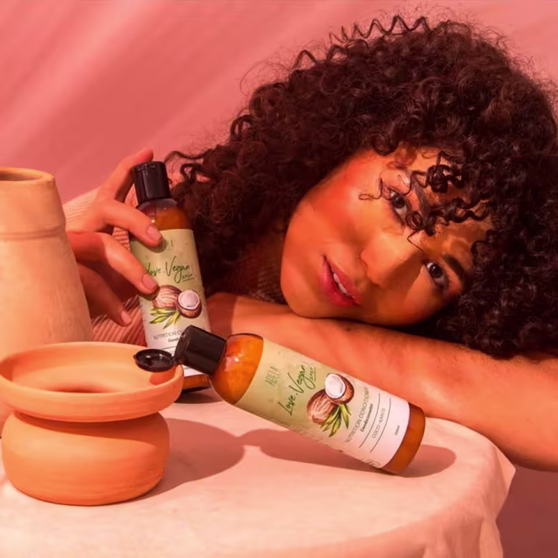 Condicionador Abela Cosmetics Love Vegan Coco & Karite, 250ml.