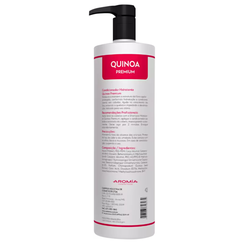 Aromia Cosméticos Quinoa Premium - Condicionador Hidratante 1L