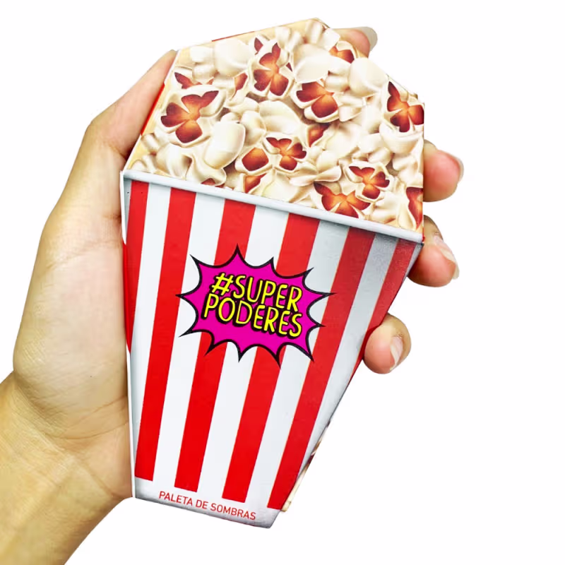 Super Poderes Pipoca - Paleta de Sombras  