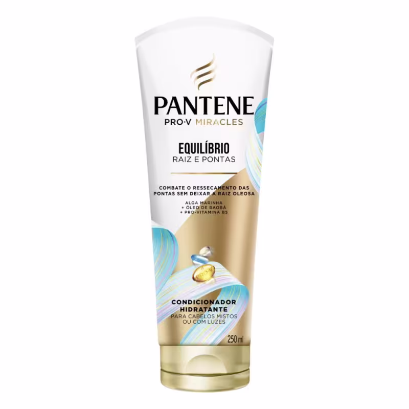 Kit Shampoo Equilíbrio Raiz e Pontas 300ml + Condicionador Bisnaga 250ml
