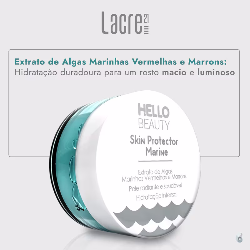 Lacre21 Hello Beauty Skin Protector Marine - Gel Facial Hidratante 50g