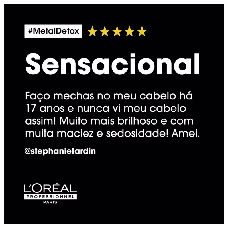 Kit L'Oréal Professionnel Serie Expert Metal Detox – Shampoo 1500 ml + Máscara 500 g