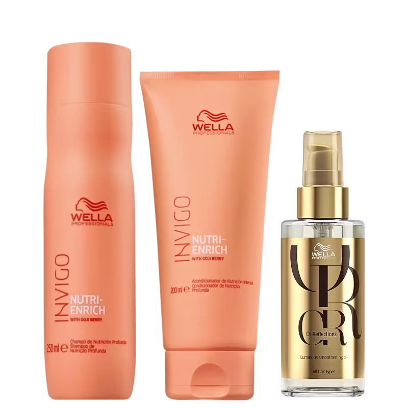 Kit Wella Professionals Invigo Nutri-Enrich Home Care Reflections (03 Produtos)