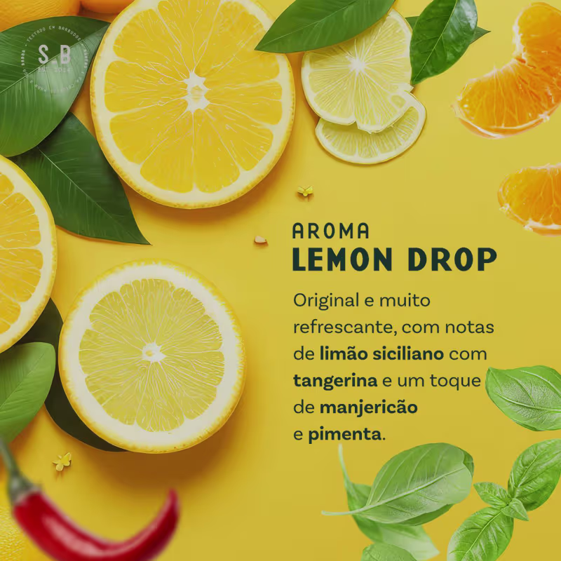 Sobrebarba Lemon Drop - Shampoo Para Barba 140ml