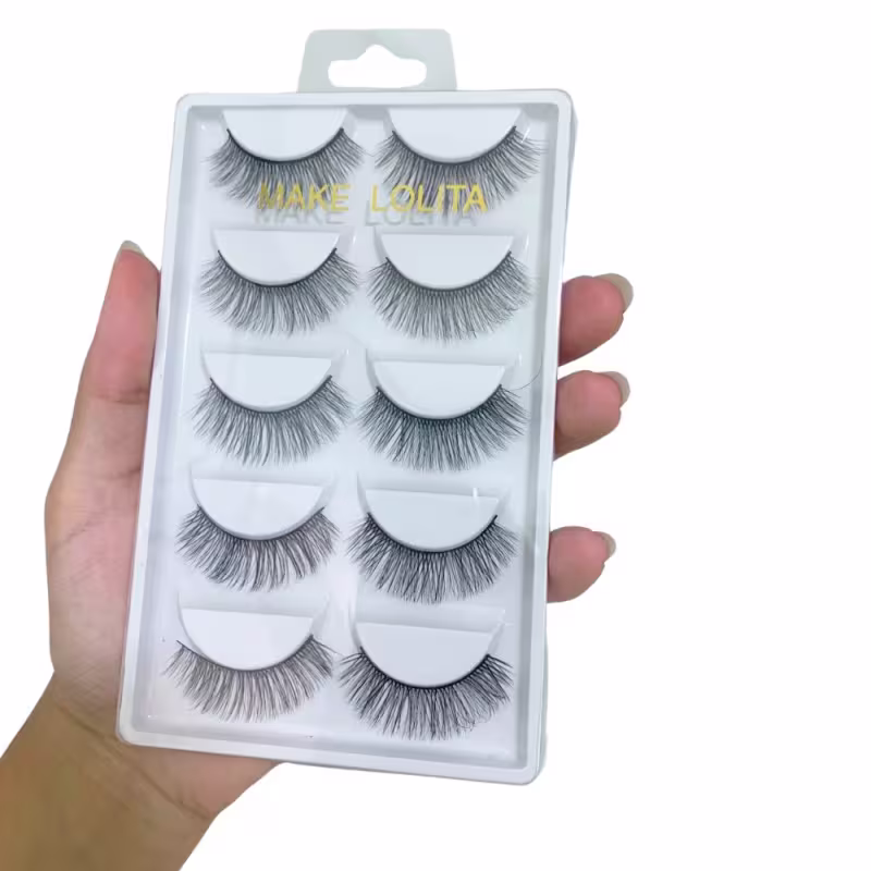 QBela Manuela! Make Lolita ML211 - Cílios Postiços (05 Pares)