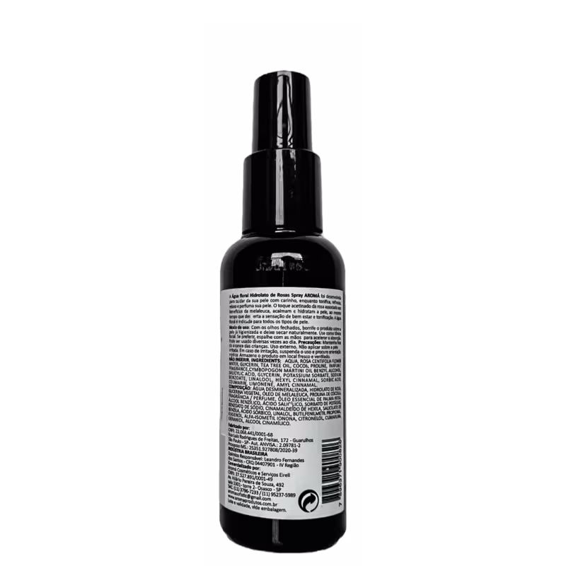 Aromá Hidrolato de Rosas - Água Floral Facial 120ml