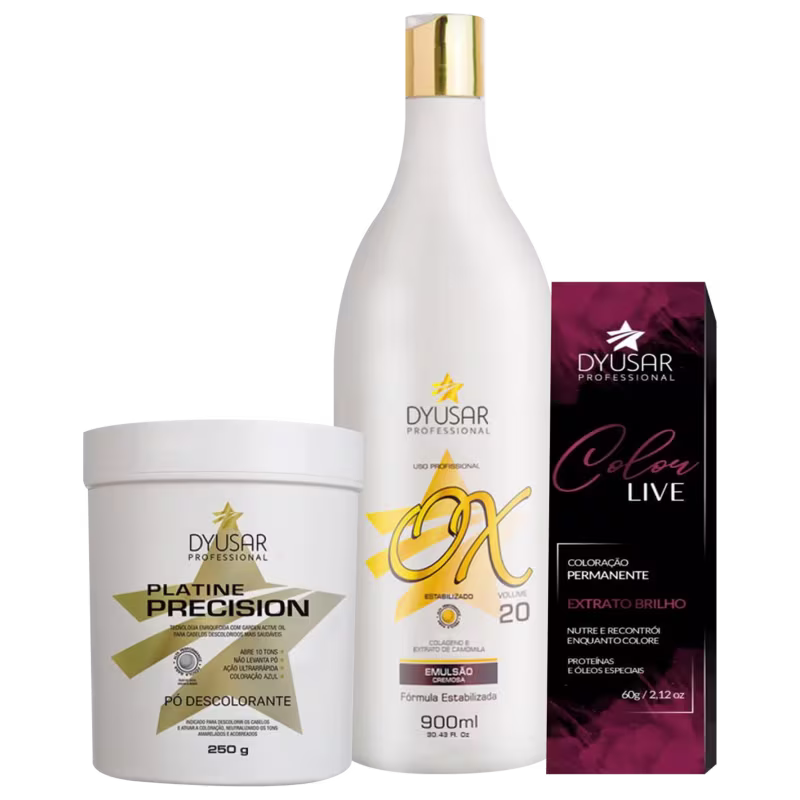 Kit Dyusar Cores Vibrantes 9.1 (3 Produtos)