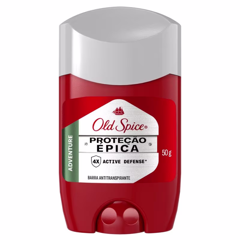Antitranspirante em Barra Old Spice Adventure Proteção Épica 50g