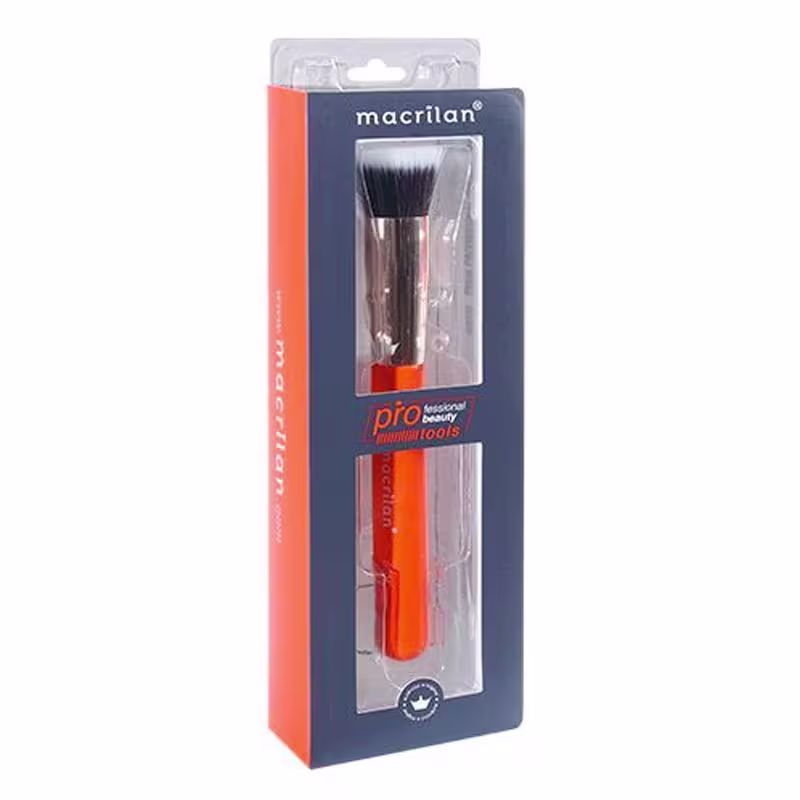 Macrilan Professional Beauty Duo Fiber Kabuki BT04 - Pincel para Maquiagem