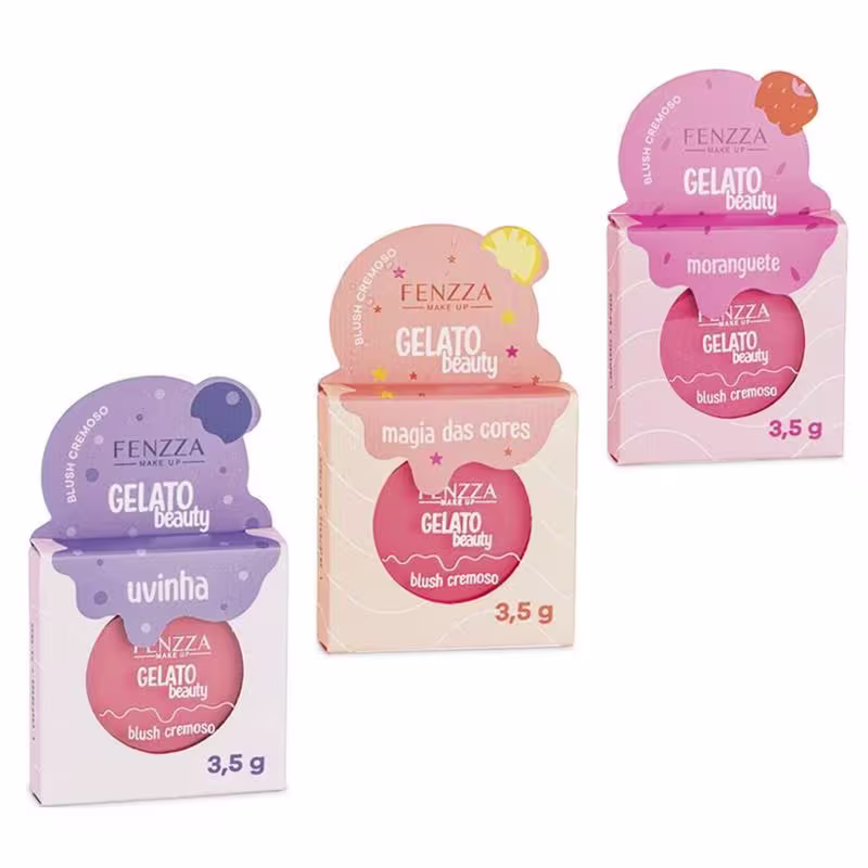 Kit Fenzza Gelato Beauty - Blush (3 Produtos)