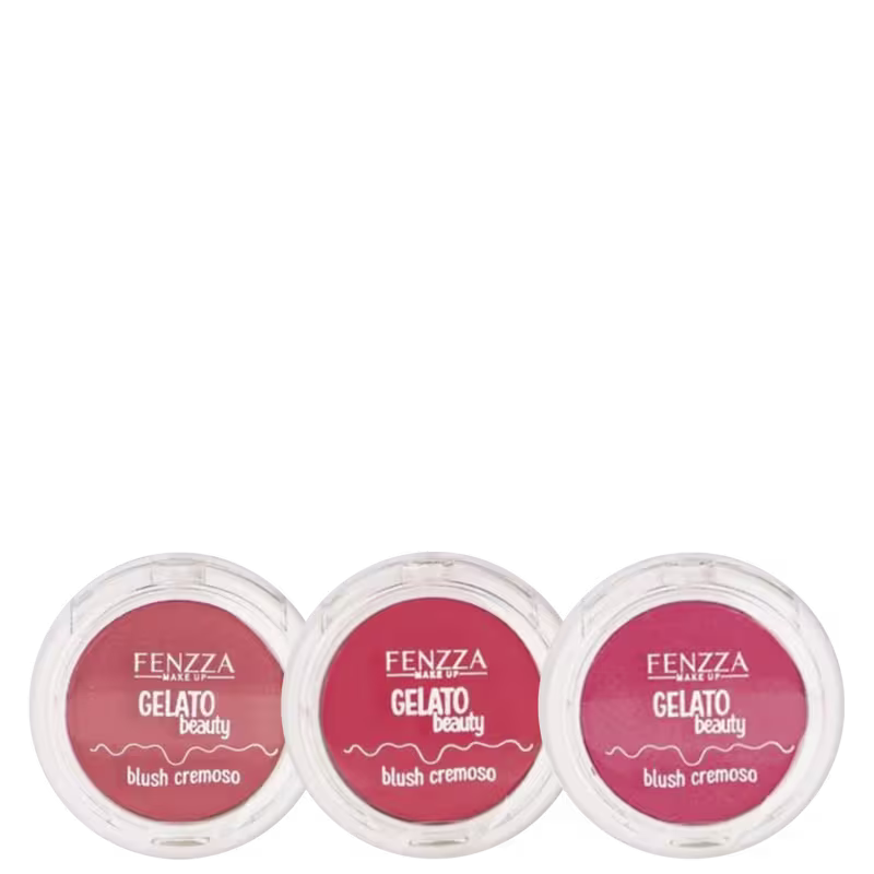 Kit Fenzza Gelato Beauty - Blush (3 Produtos)