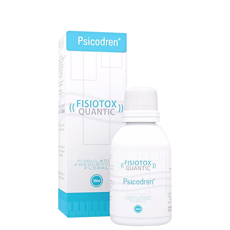 Fisioquântic Fisiotox Quantic Psicodren - Modulador Frequencial Floral 50ml