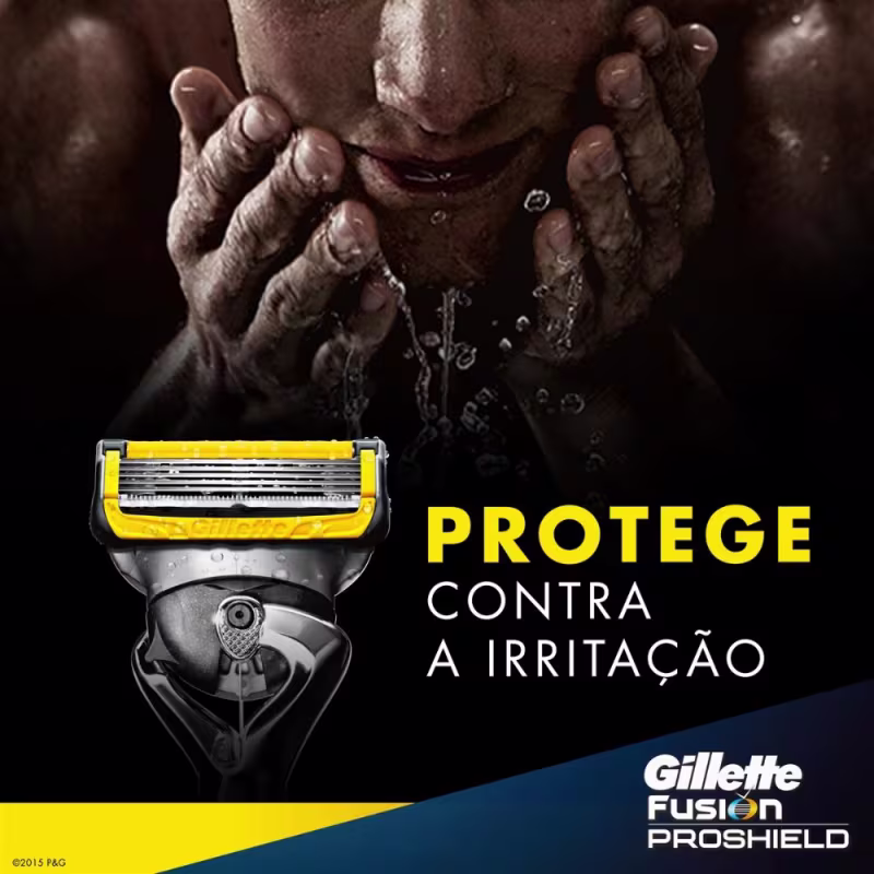 Kit Gillette Fusion Proshield Mach3 (5 Produtos)