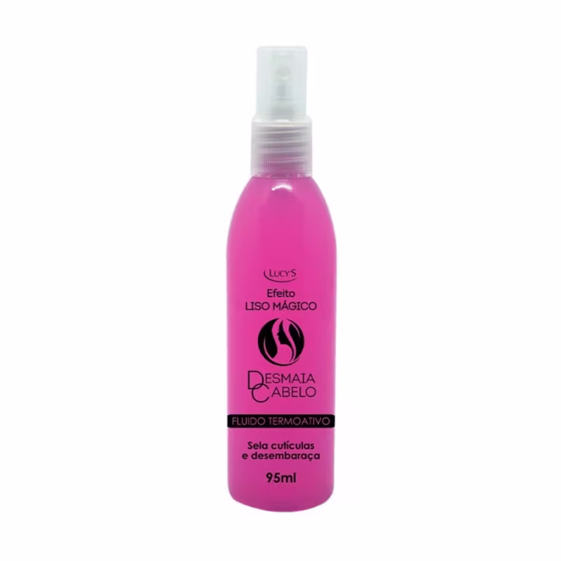 Lucy's Desmaia Cabelo Efeito Liso Mágico - Leave-in Protetor Térmico 95ml