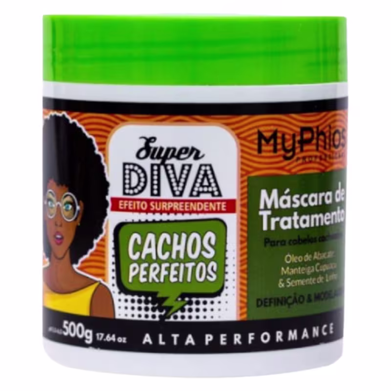 MyPhios Professional Cachos Super Diva - Máscara Capilar 500g