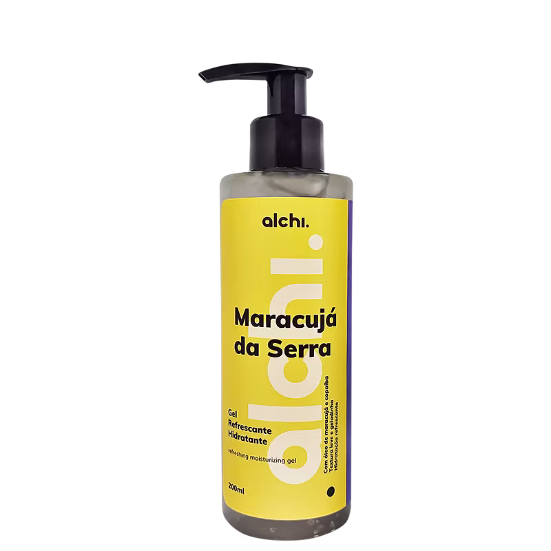 Gel Hidratante Refrescante Maracujá da Serra Alchi 200ml