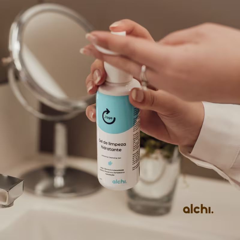 Alchi 2age Hidratante - Gel de Limpeza Facial 140ml