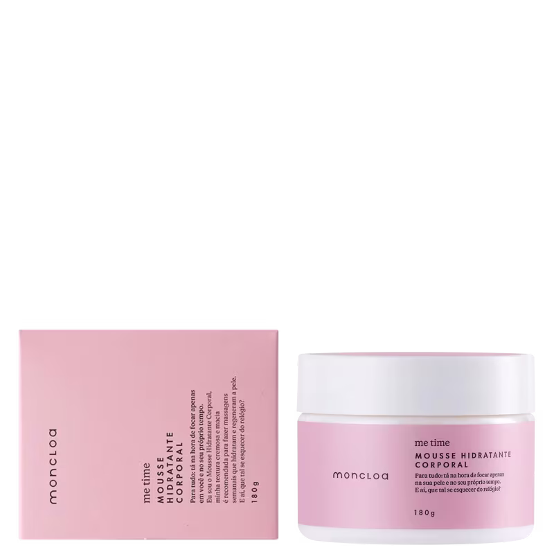 Moncloa Me Time - Mousse Hidratante Corporal 180g - Vegano