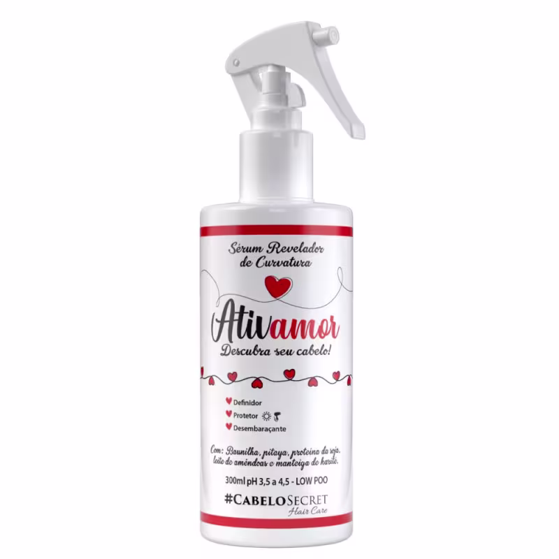 #CabeloSecret AtivAMOR - Sérum Revelador de Curvatura 300ml