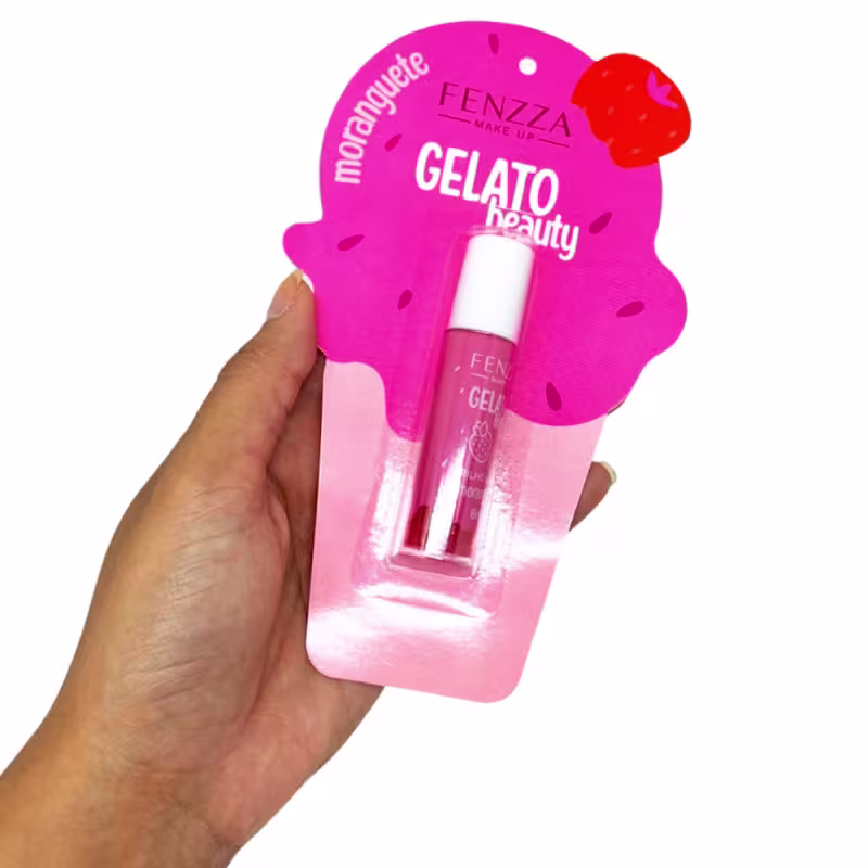 Fenzza Moranguete Gelato Beauty - Brilho Labial 6ml