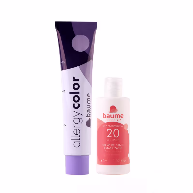 Baume Allergycolor Louro Ultraclaro Acinzentado 9.1 - Coloração Permanente 60g