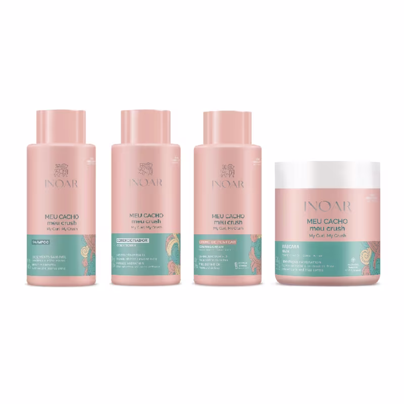 Kit Inoar Meu Cacho Meu Crush Intense (4 Produtos)