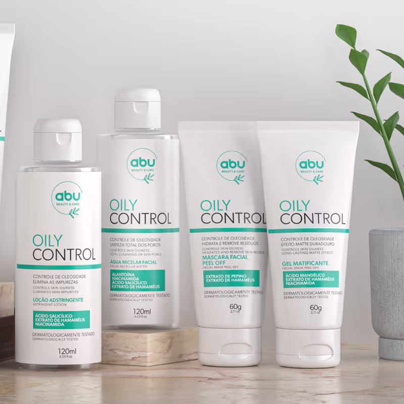 Abu Cosméticos Oily Control - Máscara de Argila Facial 100g