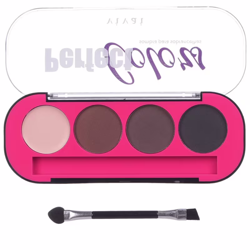 Kit Vivai Perfect Colors Paleta para Sobrancelhas (2 Produtos)
