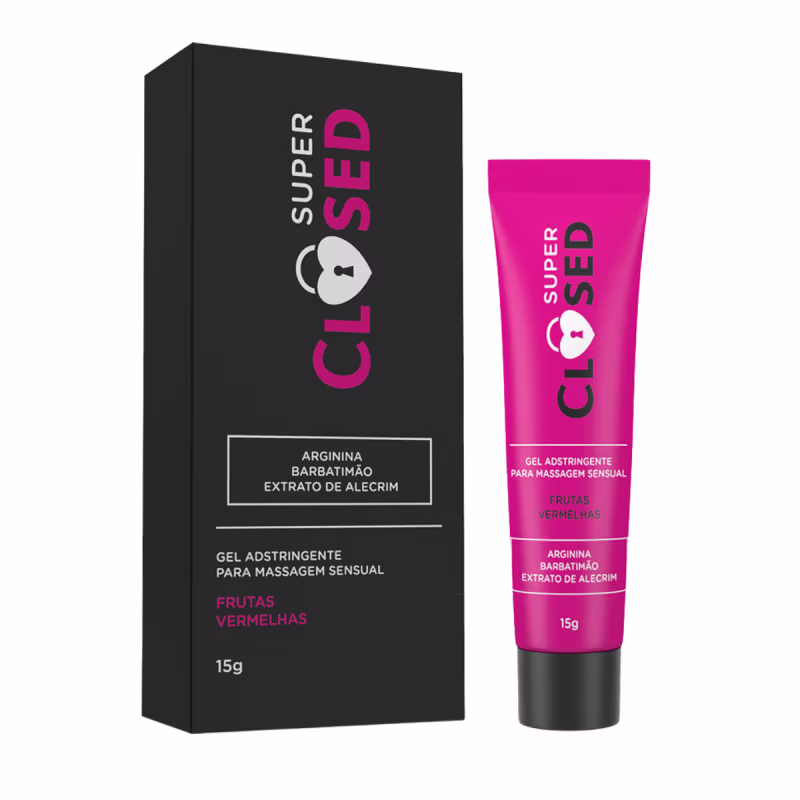 A Sós Super Closed - Gel Adstringente para Massagem Sensual (2 Unidades)