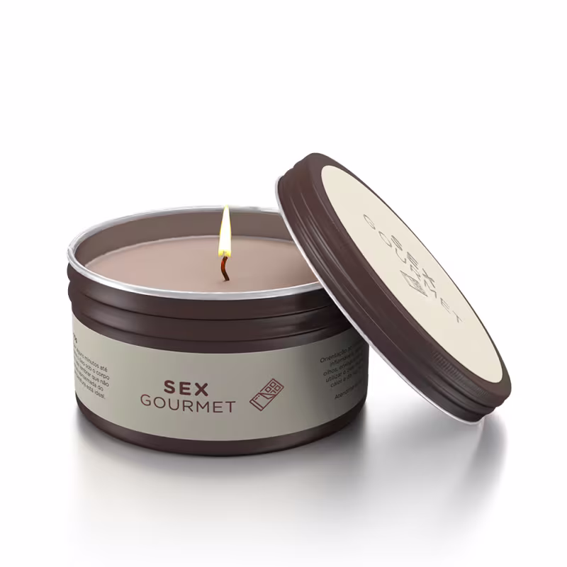 A Sós Sex Gourmet Chocolate - Vela Hidratante Beijável 70g