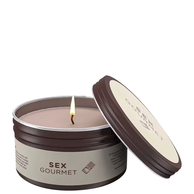 A Sós Sex Gourmet Chocolate - Vela Hidratante Beijável 70g