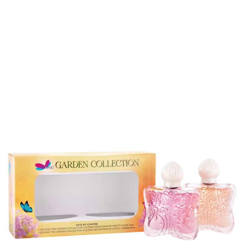 Conjunto The Garden Pretty Rose e Lovely Jasmim Delikad Feminino (2 Produtos)