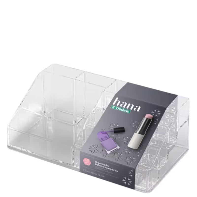 Ordene Hana 12 Divisórias - Organizador de Cosméticos