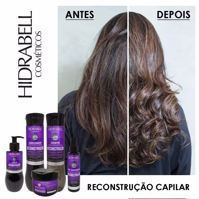 Hidrabell Reconstrução - Leave-in Capilar 200g