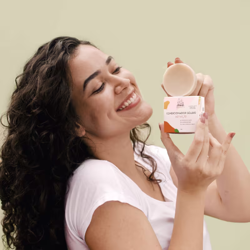 Dupla Shampoo e Condicionador Tropicália (Shampoo sólido Definição + Condicionador sólido Definição) 
