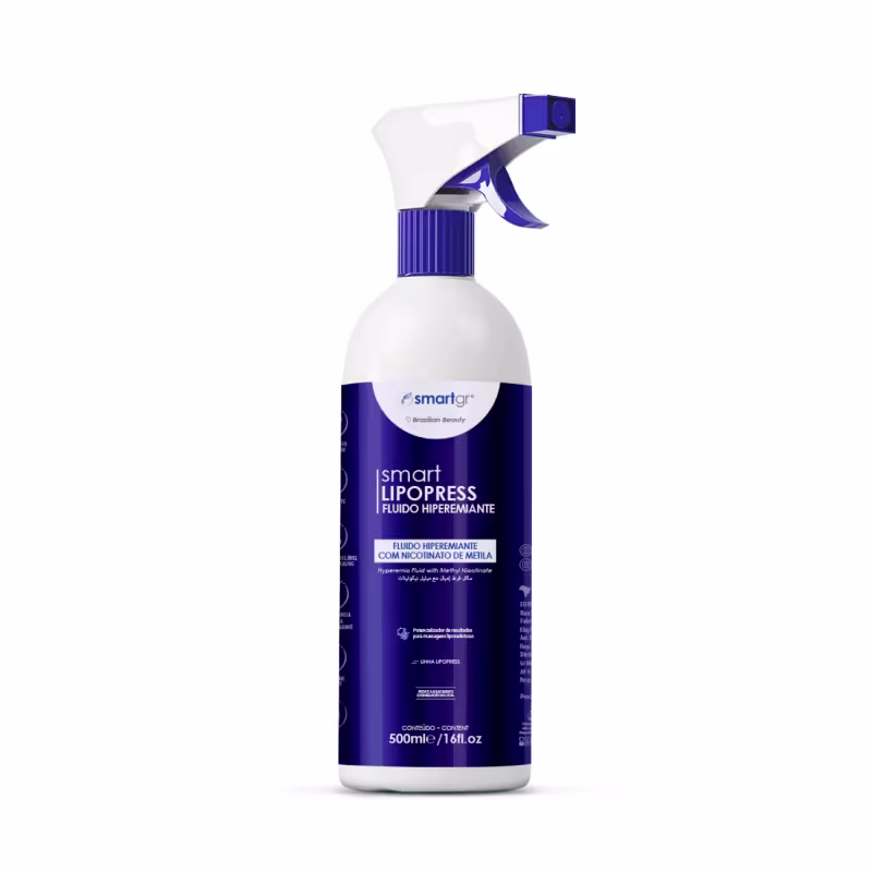 Smart Gr Lipopress Hiperemiante - Fluido Termoativador para Procedimentos Corporais 500ml
