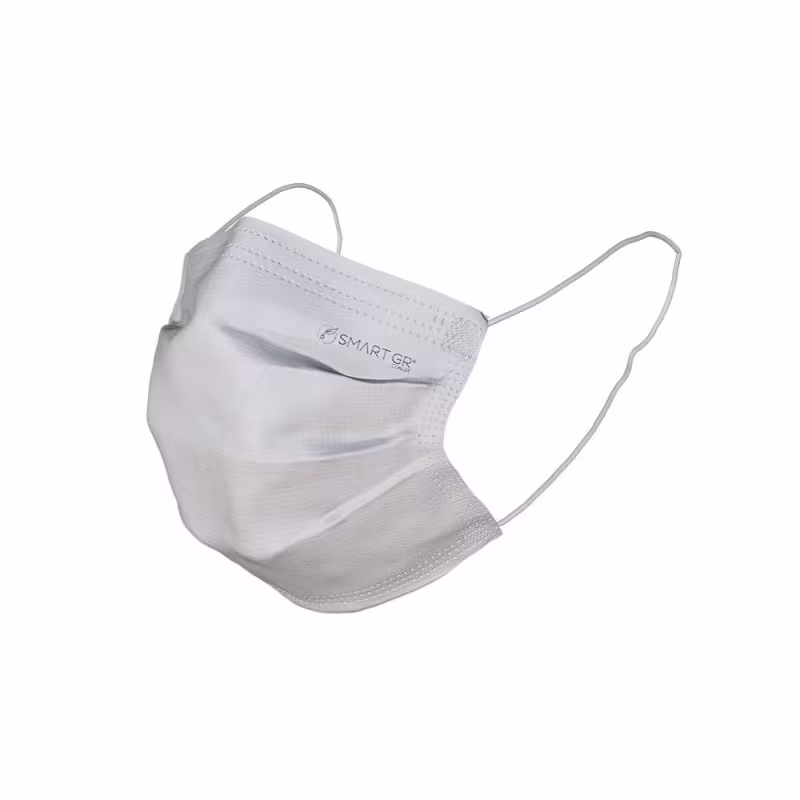 Smart Gr Mask Clipe Nasal - Máscara Cirúrgica Tripla Descartável (50 Unidades)