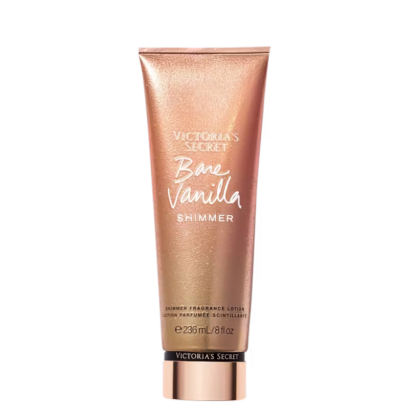 Loção Hidratante Corporal Victoria's Secret Bare Vanilla Shimmer, 236ml.