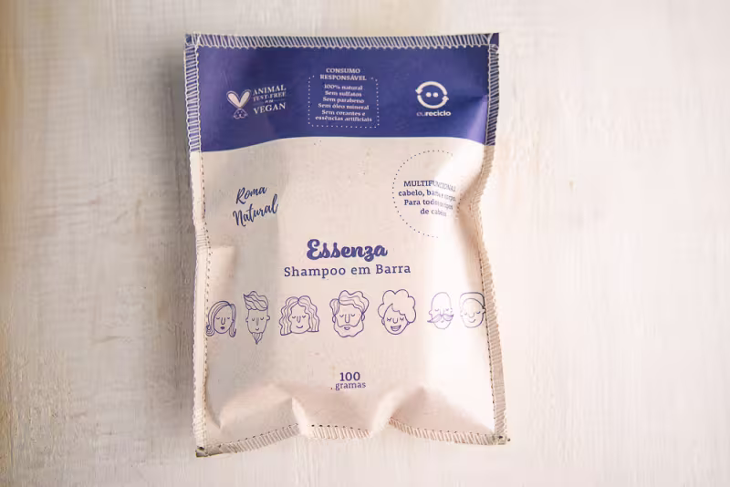 Roma Natural Essenza - Shampoo em Barra 100g