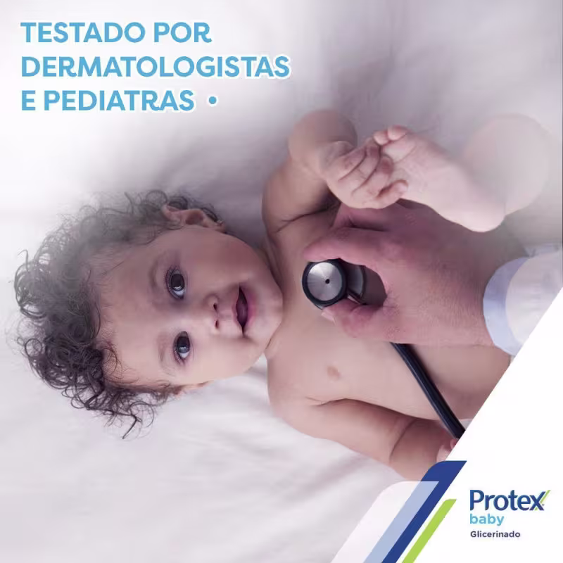 Kit 4 Sabonete Líquido Infantil Protex Baby 380ml