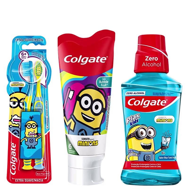 Kit Colgate Minions (4 Produtos)