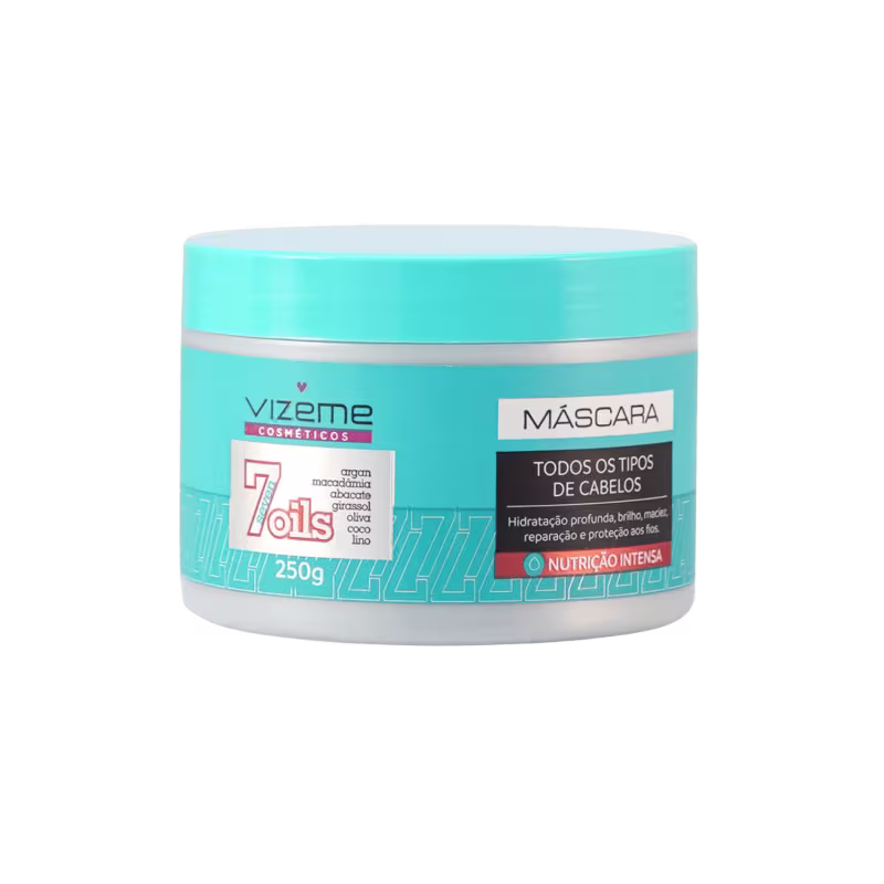 Vizeme Seven Oils - Máscara Capilar 250g