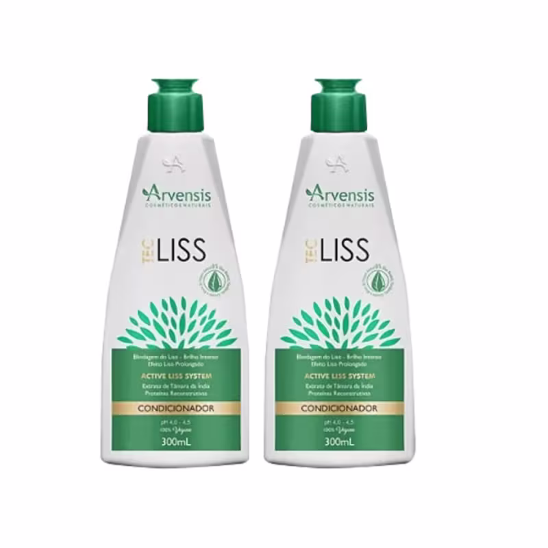 Kit Arvensis Cosméticos Naturais Condicionador Tec Liss (2 Unidades)