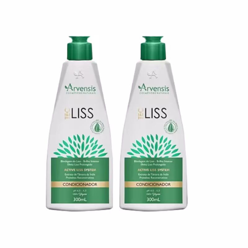Kit Arvensis Cosméticos Naturais Condicionador Tec Liss (2 Unidades)