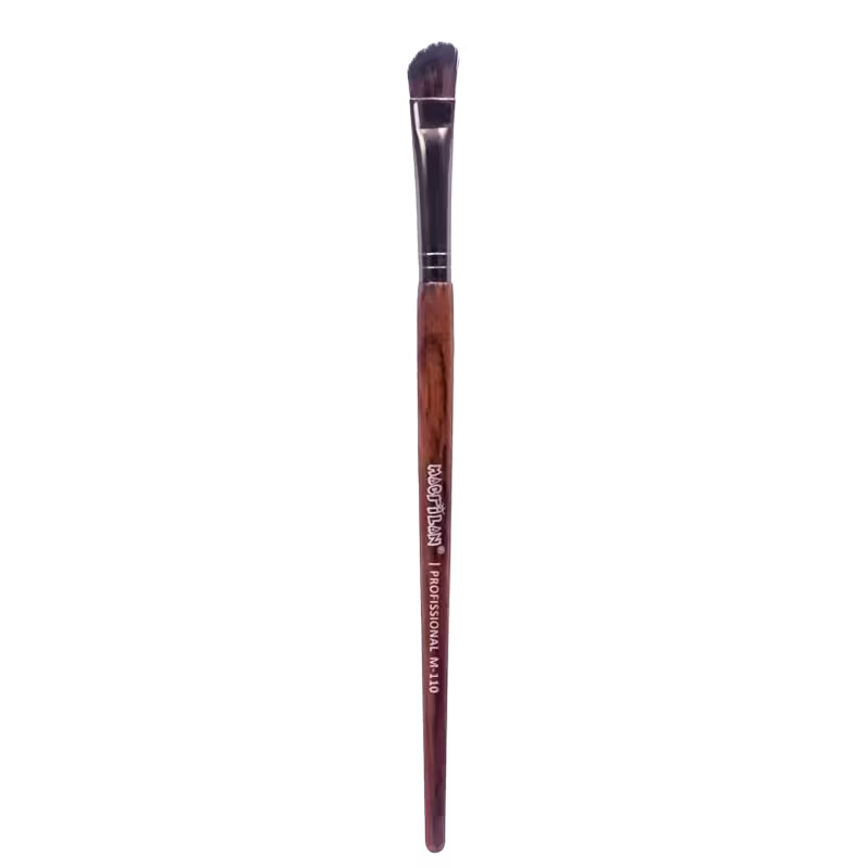 Macrilan Chanfrado para Sombra M-110 Madeira - Pincel de Maquiagem
