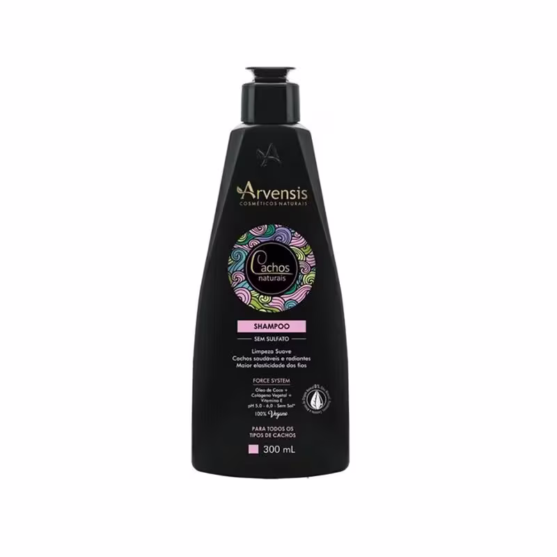 Kit Arvensis Cosméticos Naturais Cachos Naturais Alta Fixação (2 Produtos)